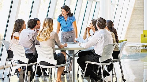 பெரிய நிறுவனங்களில் பெண்கள்