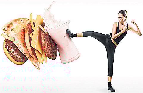 குப்பை உணவை எதிர்க்கும் வைரஸ்