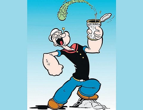 காமிக்ஸ் ஹீரோக்கள்: கீரைக்குப் புகழ் சேர்த்த மாலுமி