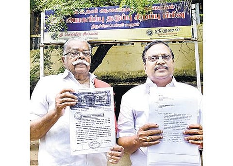 போலி ஆவணம் மூலம் நிலம் விற்பனை: தா.பாண்டியன் மீது மோசடி புகார்