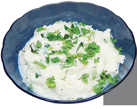 பூசணி தயிர் சாதம்