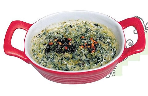 கீரை தயிர்க் கூட்டு