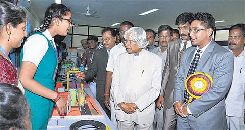 படைப்பாற்றலும், விடாமுயற்சியுமே அரிய கண்டுபிடிப்புகளுக்கு காரணம்: அறிவியல் விழாவில் அப்துல் கலாம் பேச்சு