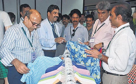 திருப்பூரில் சர்வதேச பின்னலாடைக் கண்காட்சி தொடக்கம்: ரூ.400 கோடி வர்த்தக விசாரணை எதிர்பார்ப்பு