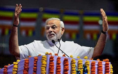 சத்தீஸ்கரில் மாவோயிஸ்ட் பாதித்த பகுதிகளை பார்வையிடும் மோடிக்கு பலத்த பாதுகாப்பு