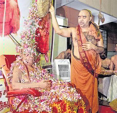 புதுச்சேரியில் காஞ்சி சங்கராச்சாரியாருக்கு சதாபிஷேக விழா