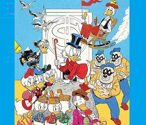 காமிக்ஸ் ஹீரோக்கள்: துரதிர்ஷ்டத்தை வென்ற கோபக்கார வாத்து