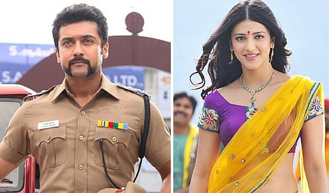 செப்டம்பரில் சிங்கம் 3 துவக்கம்: சூர்யாவுடன் மீண்டும் இணையும் ஸ்ருதிஹாசன்?