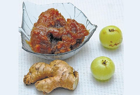 நெல்லி - இஞ்சி ஜாம்