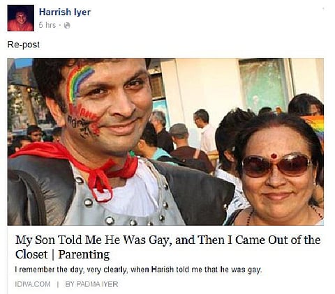 தன்பாலின உறவாளர் மகனுக்கு வரன் தேடிய தாய்: விளம்பரத்துக்கு கலவையான விமர்சனங்கள்