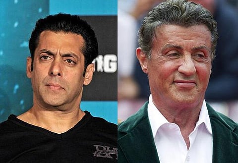 ட்விட்டரில் நட்பு பாராட்டிய சில்வஸ்டர் ஸ்டலோன் - சல்மான்