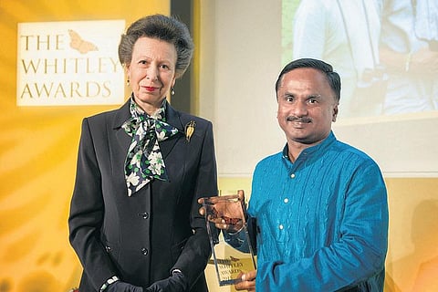 காட்டு யானை பிரச்சினைக்குத் தீர்வு கண்ட வால்பாறை ஆராய்ச்சியாளருக்குப் பசுமை ஆஸ்கர்