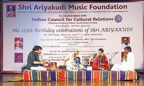 அரியக்குடி: கர்னாடக சங்கீதத்தின் கலங்கரை விளக்கம்