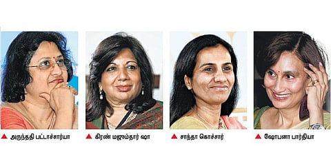 செல்வாக்கு மிக்கவர்கள் பட்டியலில் நான்கு இந்திய பெண்கள்: போர்ப்ஸ் பத்திரிகை வெளியீடு