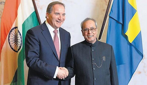 இந்தியப் பொருளாதாரம் மறுமலர்ச்சி பெற்று வருகிறது: ஸ்வீடனில் குடியரசுத் தலைவர் பெருமிதம்