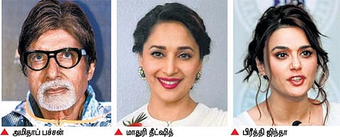 மேகி நூடுல்ஸ் பிரச்சினை: அமிதாப், மாதுரி தீட்சித், பிரீத்தி ஜிந்தாவுக்கு நோட்டீஸ் - நுகர்வோர் நீதிமன்றம் நடவடிக்கை