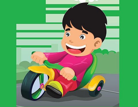 குழந்தைப் பாடல்: குட்டி சைக்கிள்