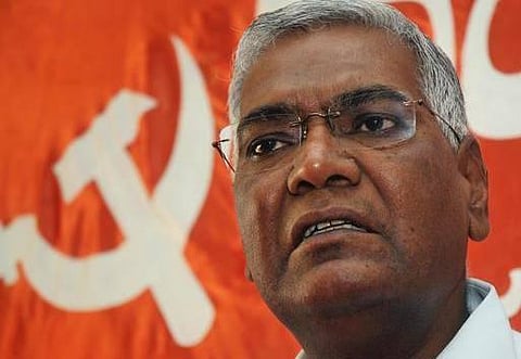 சொன்னபடி ஆட்சியை தராத பாஜகவின் பொய் வேஷம்: இந்திய கம்யூனிஸ்ட் தேசிய செயலாளர் டி.ராஜா குற்றச்சாட்டு