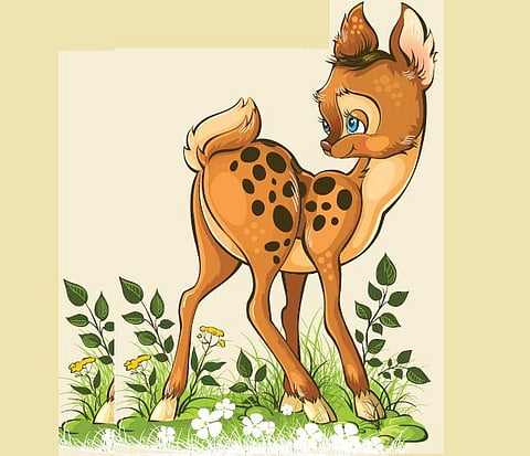 குழந்தைப் பாடல்: மான்