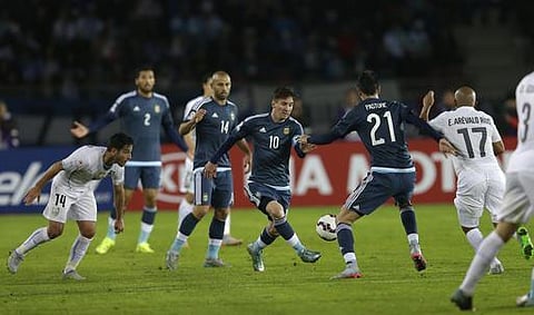 கோப்பா அமெரிக்கா: உருகுவேயை போராடி வீழ்த்தி அர்ஜெண்டினா முதல் வெற்றி