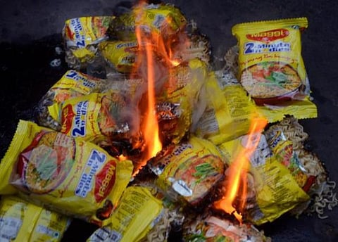 அம்புஜா சிமென்ட்ஸில் மேகி அழிப்புக்கு ரூ.20 கோடி செலவு