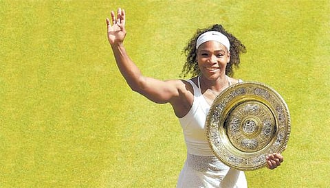 பெண் சக்தி: சிகரம் தொட்ட செரீனா!