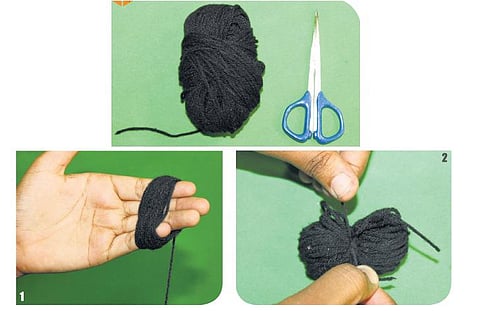 நீங்களே செய்யலாம்: பாம்பாம் கீ செயின்