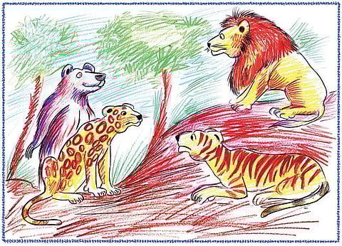 சித்திரக்கதை: சூரியனைப் பிடித்த குரங்கு