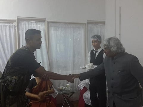 மறைவுக்கு முன் காவலரை மனமார பாராட்டிய கலாம்