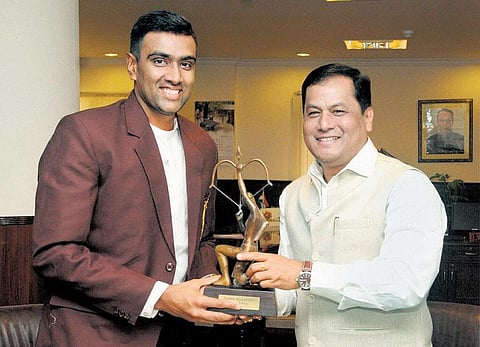 அர்ஜுனா விருது பெற்றார் அஸ்வின்