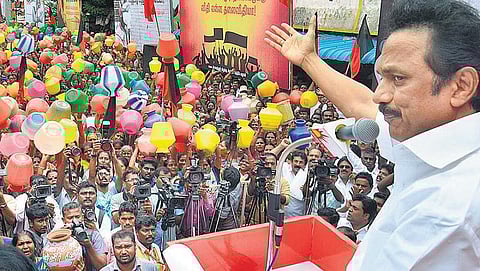 குடிநீர் பிரச்சினைக்கு தீர்வு காணாவிட்டால் சிறை நிரப்பும் போராட்டம் நடத்துவோம்: மு.க.ஸ்டாலின் எச்சரிக்கை