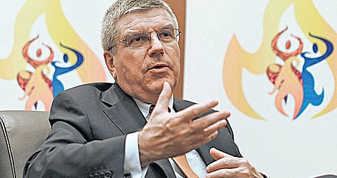 ஊக்கமருந்து விவகாரத்தில் சிக்கிய தடகளம்: ஒலிம்பிக்கில் ஊக்கமருந்து பயன்படுத்தியது கண்டுபிடிக்கப்பட்டால் கடும் நடவடிக்கை- ஐஓசி தலைவர் தாமஸ் பேச் எச்சரிக்கை