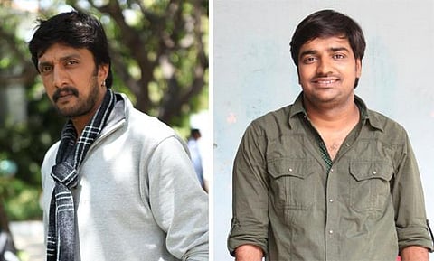 சுதீப் உடன் இணையும் சதீஷ்