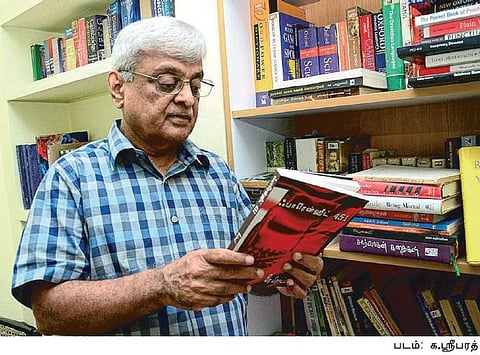 தமிழர் வாழ்க்கையில் புத்தகத்துக்கு இடமில்லை: க்ரியா ராமகிருஷ்ணன் நேர்காணல்