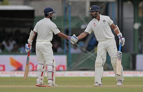 விஜய், ரஹானே அபார ஆட்டம்: இந்தியா 266 ரன்கள் முன்னிலை