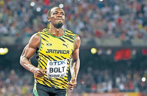 உலக தடகள சாம்பியன்ஷிப்: 100 மீட்டரில் தங்கம் வென்றார் போல்ட்