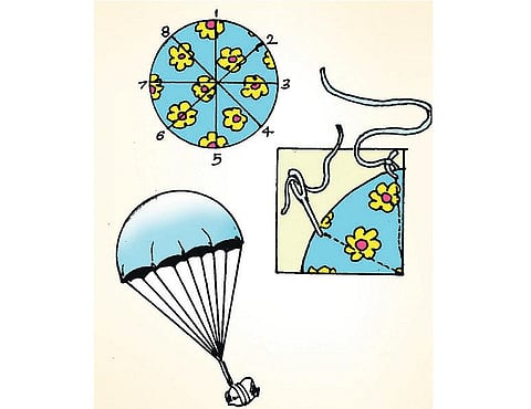 நீங்களே செய்யலாம்: ஜம்முன்னு ஒரு பாராசூட்