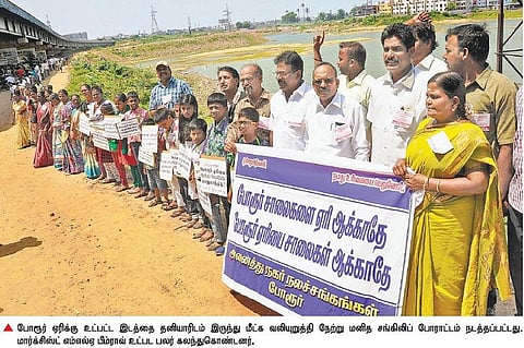 போரூர் ஏரியில் உள்ள தனியார் நிலத்தை சட்டப்படி அரசு கையகப்படுத்த வேண்டும்: க.பீம்ராவ் எம்எல்ஏ வலியுறுத்தல்