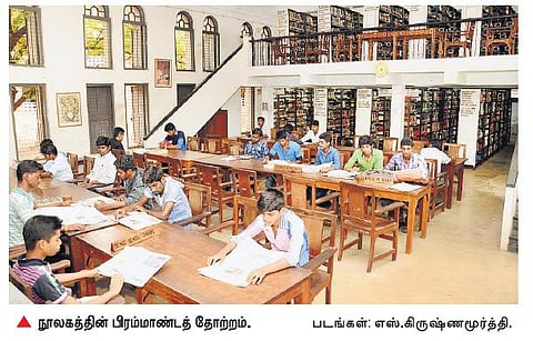 100 ஆண்டு பழமையான அமெரிக்கன் கல்லூரி நூலகம்: 2016-ம் ஆண்டில் பிரம்மாண்ட விழா நடத்த ஏற்பாடு