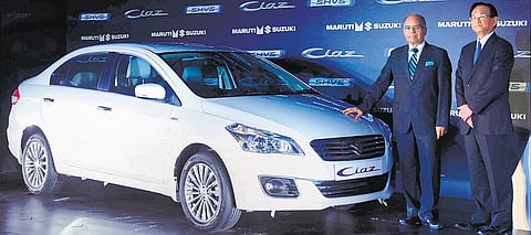 மாருதி சுஸுகி நிறுவனத்தின் ஹைபிரிட் சியாஸ் அறிமுகம்