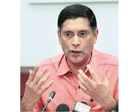 பணவாட்டம் பொருளாதாரத்துக்கு சவால்: அர்விந்த் சுப்ரமணியன் கருத்து