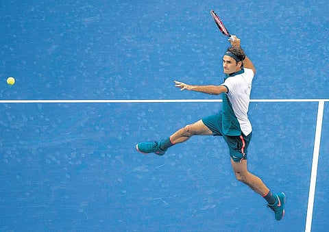 அமெரிக்க ஓபனில் ஃபெடரர், முர்ரே, வாவ்ரிங்கா முன்னேற்றம்: காயத்தால் விலகியவர்களின் எண்ணிக்கை 10 ஆக உயர்வு; லூஸி சபரோவா அதிர்ச்சித் தோல்வி