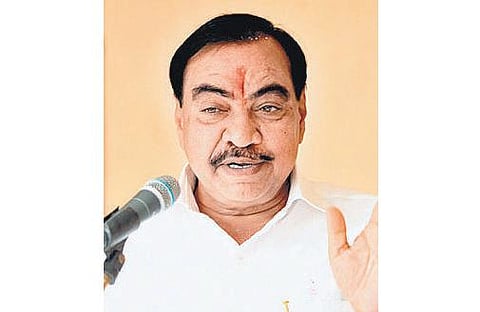 தனித்து போட்டியிட்டு ஆட்சியைப் பிடிக்க முடியும் என நான் உறுதி கூறியதால்தான் சிவசேனா கூட்டணியை பாஜக முறித்தது: மகாராஷ்டிர அமைச்சர் ஏக்நாத் காட்சே தகவல்