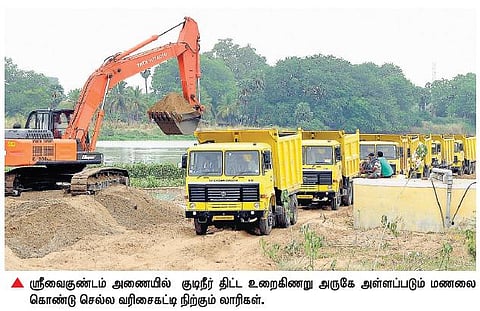 ஸ்ரீவைகுண்டம் அணை தூர்வாரும் விவகாரத்தில் சர்ச்சைகளுக்கு முற்றுப்புள்ளி வைப்பாரா ஆட்சியர்?