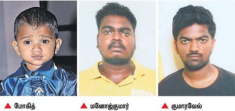 ஆவடி அருகே கடத்தப்பட்ட ஆண் குழந்தை ஆந்திராவில் மீட்பு: நாடகமாடிய 2 இன்ஜினியர்கள் கைது