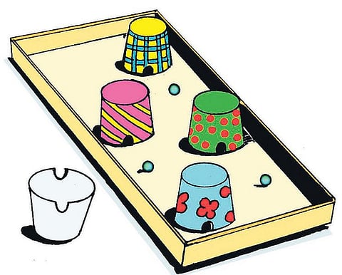 நீங்களே செய்யலாம்: குண்டு விளையாட்டு