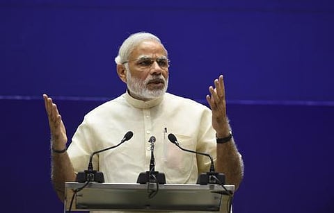 ஊழலில் திளைத்த காங்கிரஸ் நம்பிக்கை இழந்துவிட்டது: மோடி பதிலடி