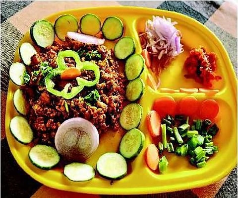 இறால் முட்டை பொடிமாஸ்