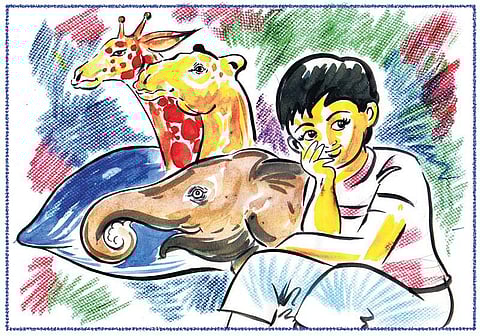 சித்திரக்கதை: பெரிய்ய்ய்ய பெரிய்ய்ய்ய வானம்…