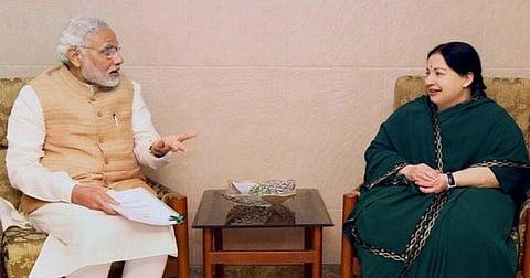 இலங்கை போர்க்குற்ற விசாரணை: பேரவைத் தீர்மானத்தின்படி நடவடிக்கை எடுக்க வலியுறுத்தி மோடிக்கு ஜெயலலிதா கடிதம்